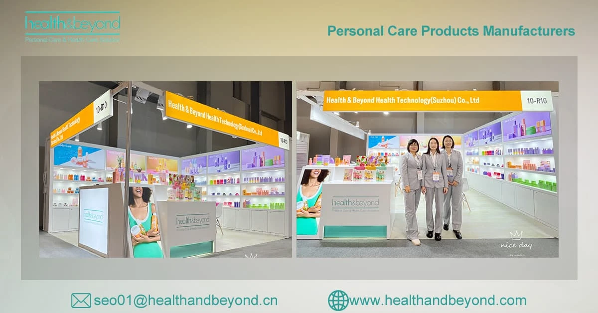 Средства личной гигиены Health&beyond на выставке Cosmoprof Asia 2024