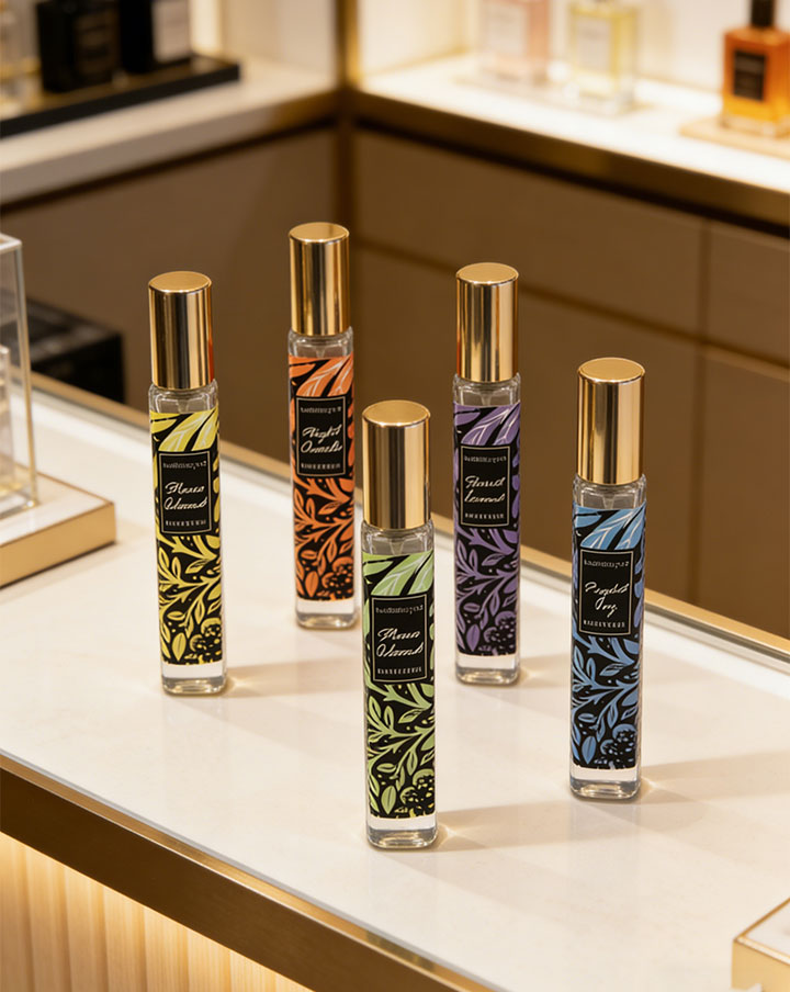 Миниатюрные духи из серии &laquo;Святилище Аллаха&raquo;.