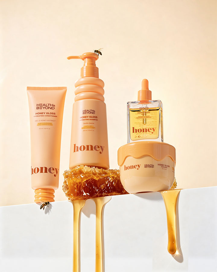 Увлажняющий шампунь Honey Gloss