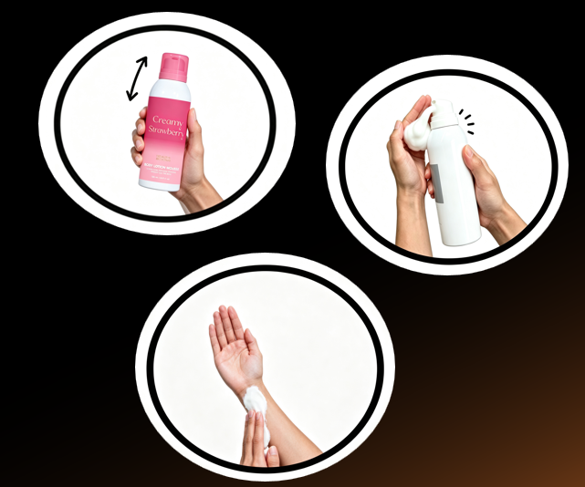 Как использовать лосьон-мусс для тела how to use body lotion mousse